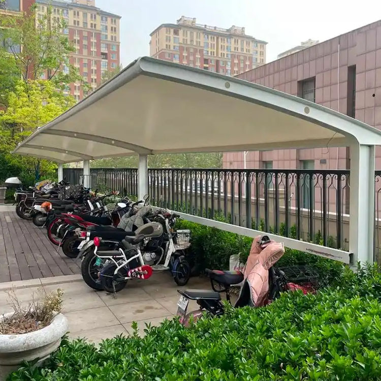 齐齐哈尔膜结构电动车棚